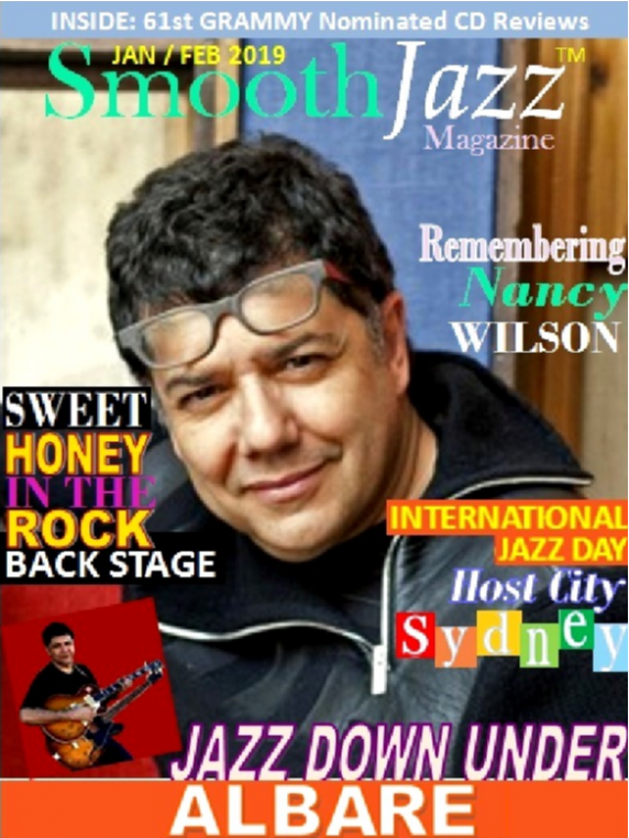 Albare Featured On The Cover Of Smooth Jazz Magazine (USA)